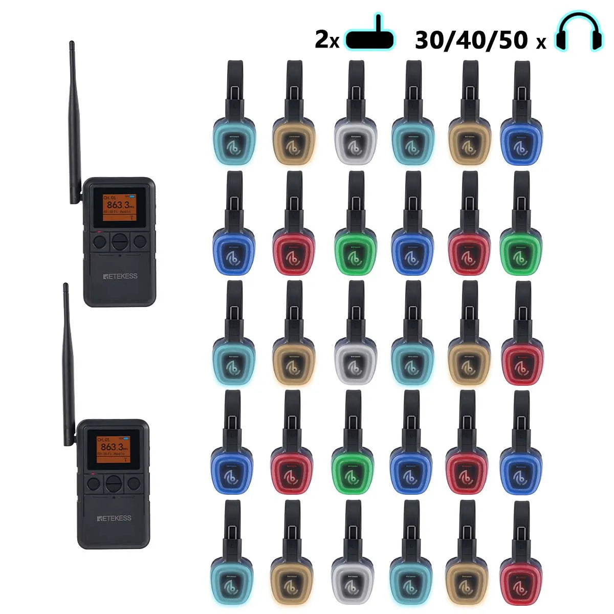 TA003P/TA004S Handheld Silent Headphones