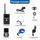 T130S/T131S Whisper Guide System - KIT 8: 1 Transmitter + 10 Receivers