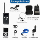 T130S/T131S Whisper Guide System - 1 Transmitter + 15 Receivers + 1 Charging Base + 1 Carrying Bag