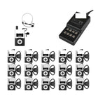 T130U/T131U UHF Tour Guide System - US version - 1 Transmitter + 15 Receivers + 1 16-Slot Charging Base