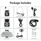 T130U/T131U UHF Tour Guide System - European version - 2 Transmitters + 60 Receivers + 1 64-Slot Charging Case