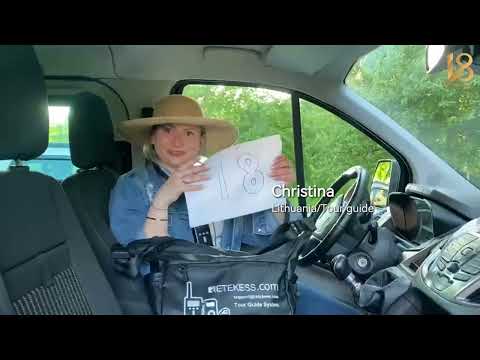 Christina, a tour guide in Lithuania