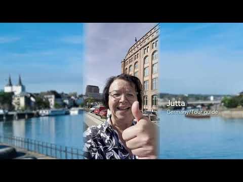 Jutta, a tour guide in Germany