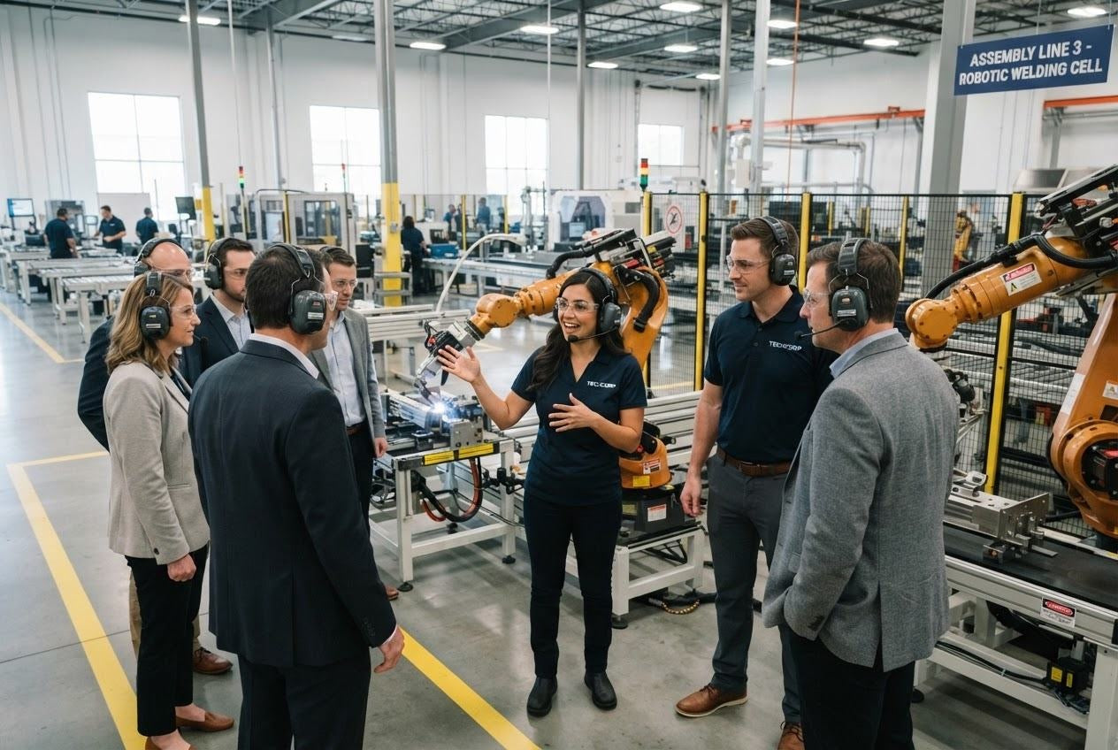 High-Noise Industrial Plant Tours